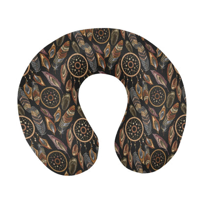 Dream catcher embroidered style U-Shaped Travel Neck Pillow-JTAMIGO.COM
