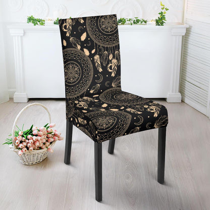 Dream Catcher Mandala Boho Moon Dinning Chair Slipper-JTAMIGO.COM