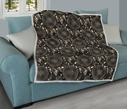 Dream Catcher Mandala Boho Moon Premium Quilt-JTAMIGO.COM