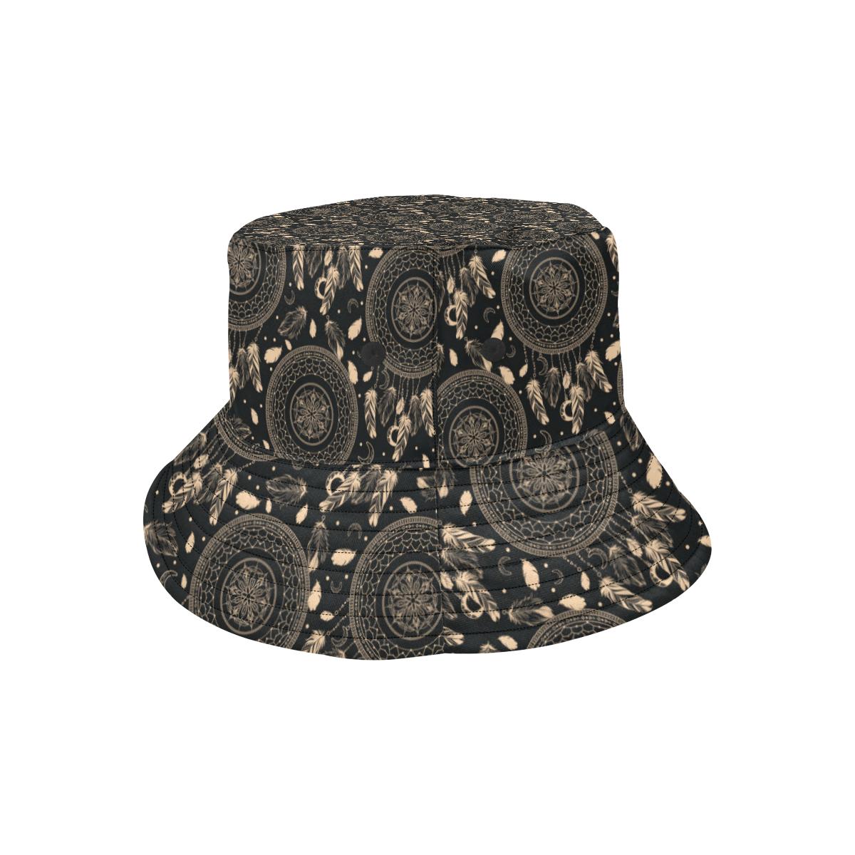 Dream Catcher Mandala Boho Moon Unisex Bucket Hat