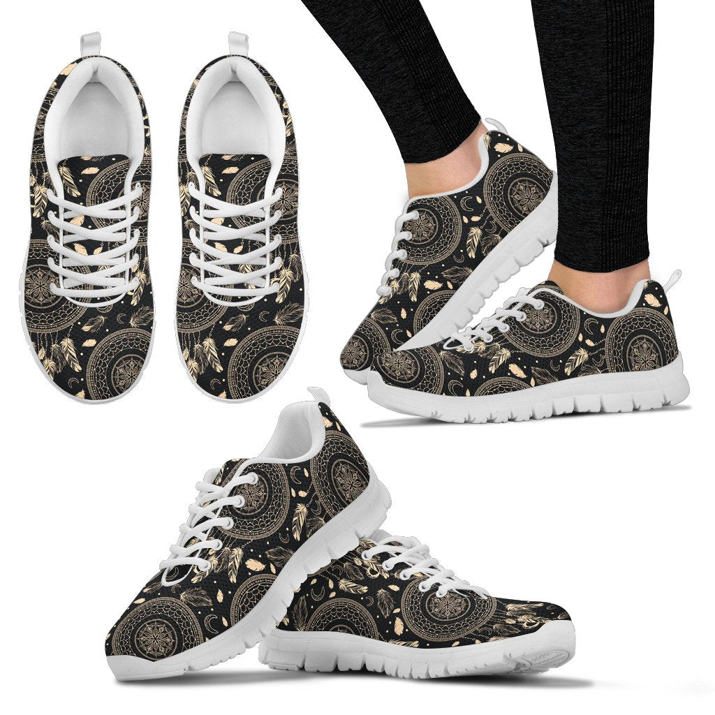 Dream Catcher Mandala Boho Moon Women Sneakers Shoes