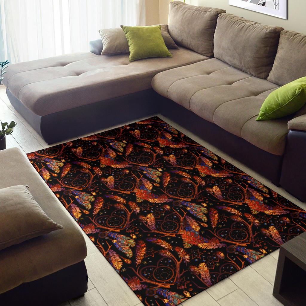 Dream Catcher Native American Design Area Rugs-JTAMIGO.COM