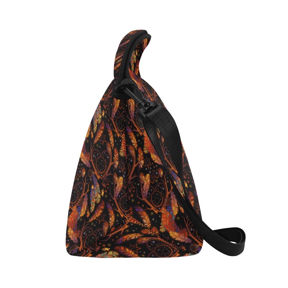 Dream Catcher Native American Design Neoprene Lunch Bag (Model 1669)(Large)-JTAMIGO.COM