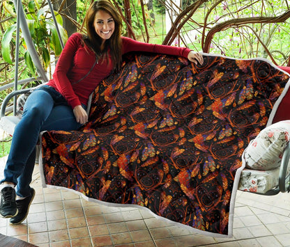 Dream Catcher Native American Design Premium Quilt-JTAMIGO.COM
