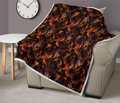 Dream Catcher Native American Design Premium Quilt-JTAMIGO.COM