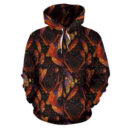 Dream Catcher Native American Design Pullover Hoodie