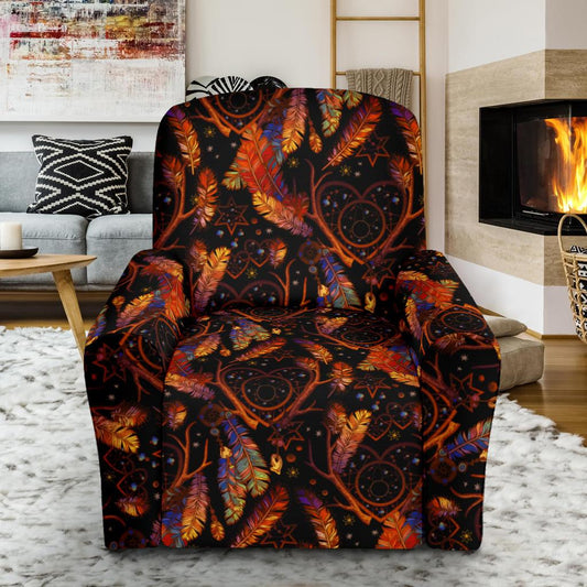 Dream Catcher Native American Design Single Sofa Slipcover -JTAMIGO.COM