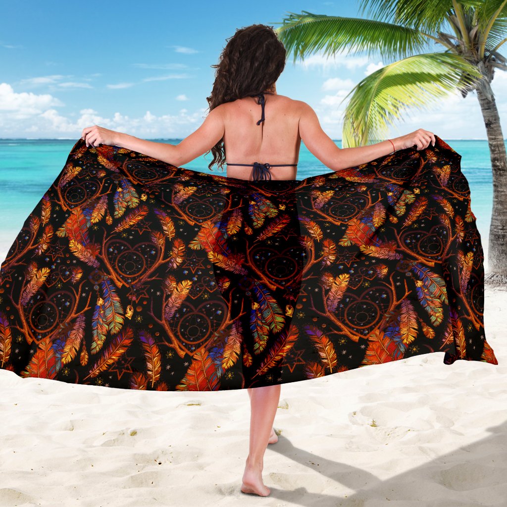 Dream Catcher Native American Design Sarong Pareo Wrap