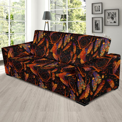 Dream Catcher Native American Design Sofa Slipcover-JTAMIGO.COM