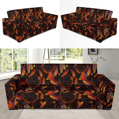 Dream Catcher Native American Design Sofa Slipcover-JTAMIGO.COM