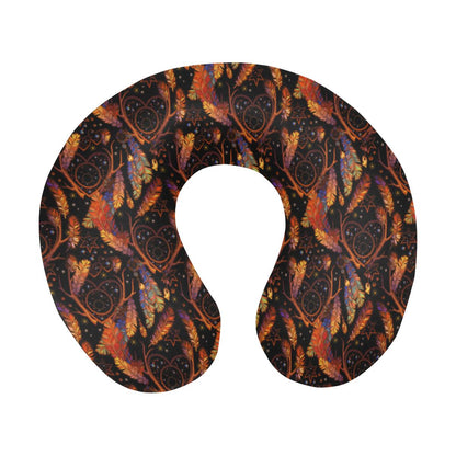 Dream Catcher Native American Design U-Shaped Travel Neck Pillow-JTAMIGO.COM