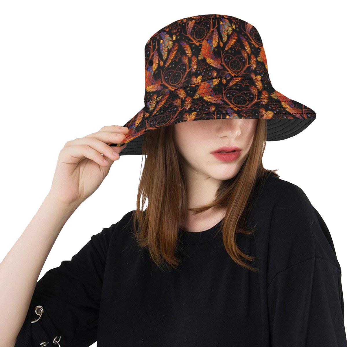 Dream Catcher Native American Design Unisex Bucket Hat