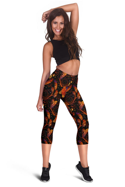 Dream Catcher Native American Design Women Capris