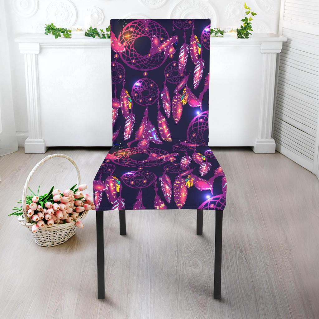 Dream catcher neon Dinning Chair Slipper-JTAMIGO.COM