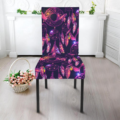 Dream catcher neon Dinning Chair Slipper-JTAMIGO.COM