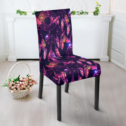Dream catcher neon Dinning Chair Slipper-JTAMIGO.COM