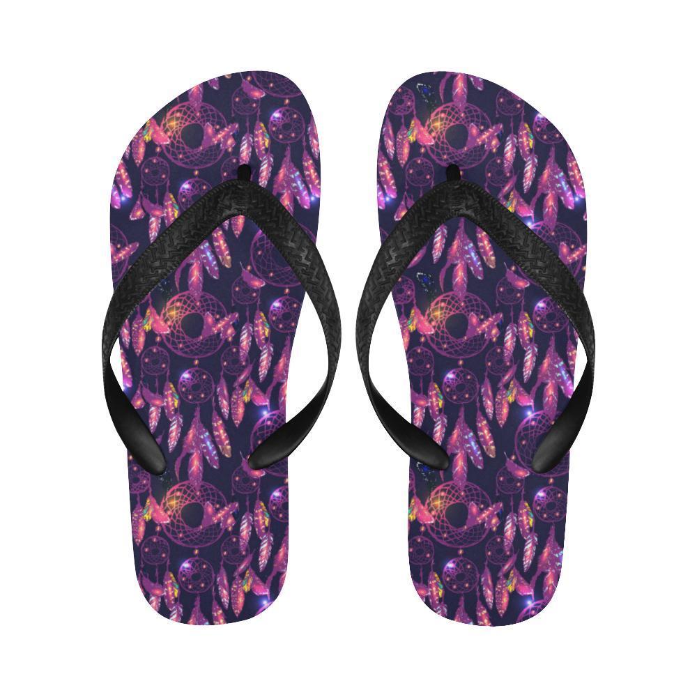 Dream catcher neon Flip Flops-JTAMIGO.COM