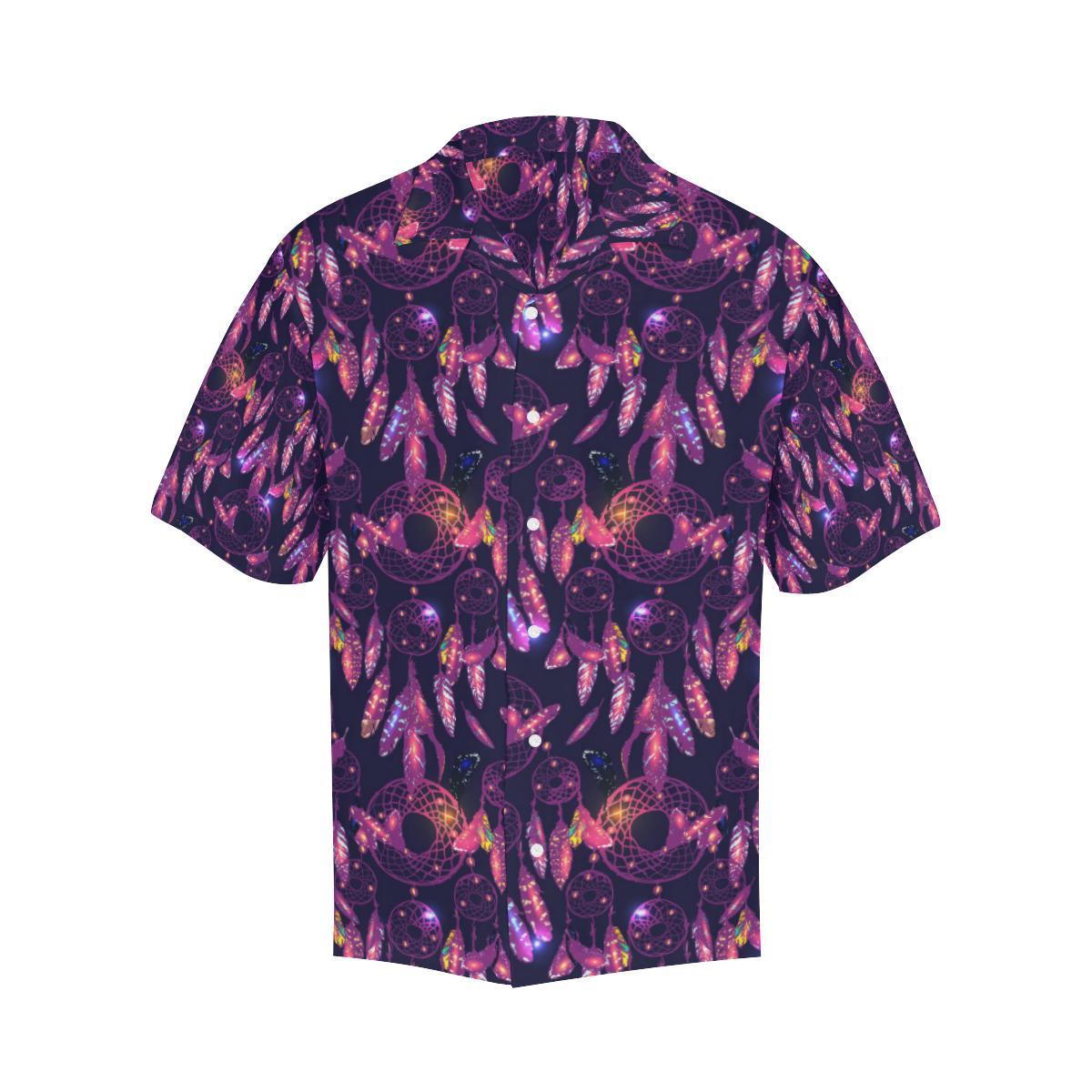 Dream catcher neon Men Aloha Hawaiian Shirt