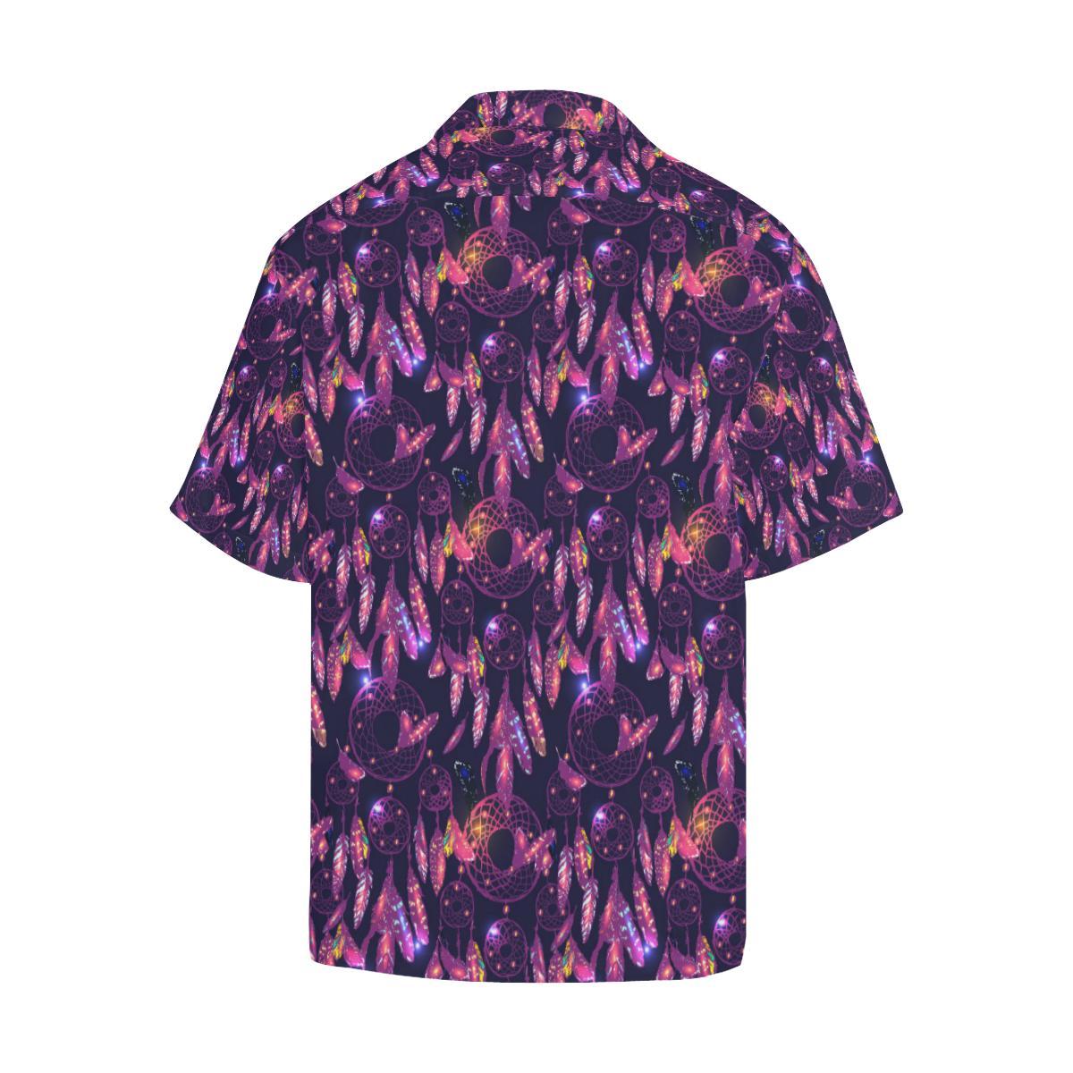 Dream catcher neon Men Aloha Hawaiian Shirt