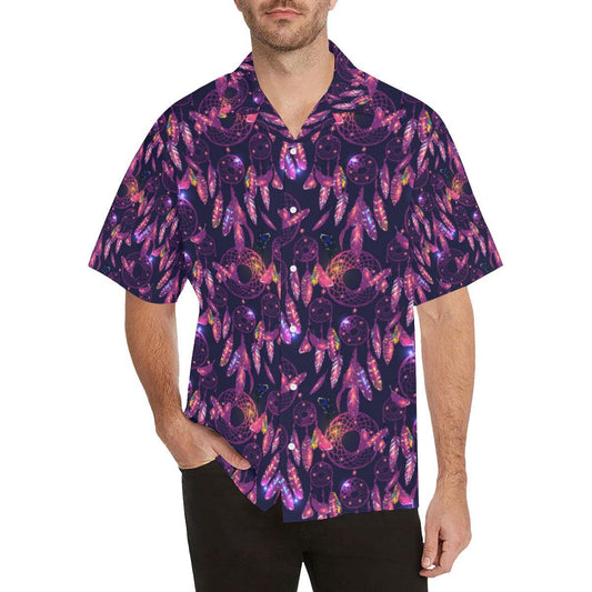 Dream catcher neon Men Aloha Hawaiian Shirt