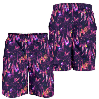 Dream catcher neon Mens Shorts-JTAMIGO.COM