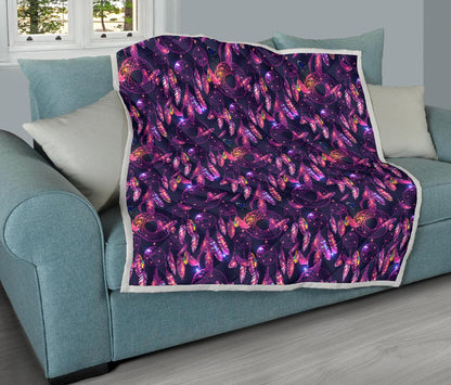 Dream catcher neon Premium Quilt-JTAMIGO.COM