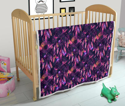 Dream catcher neon Premium Quilt-JTAMIGO.COM