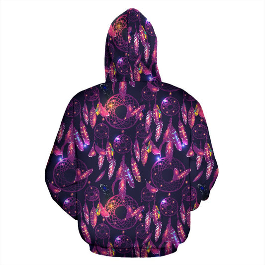 Dream catcher neon Pullover Hoodie