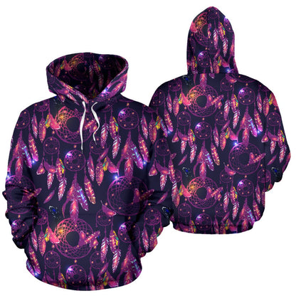 Dream catcher neon Pullover Hoodie