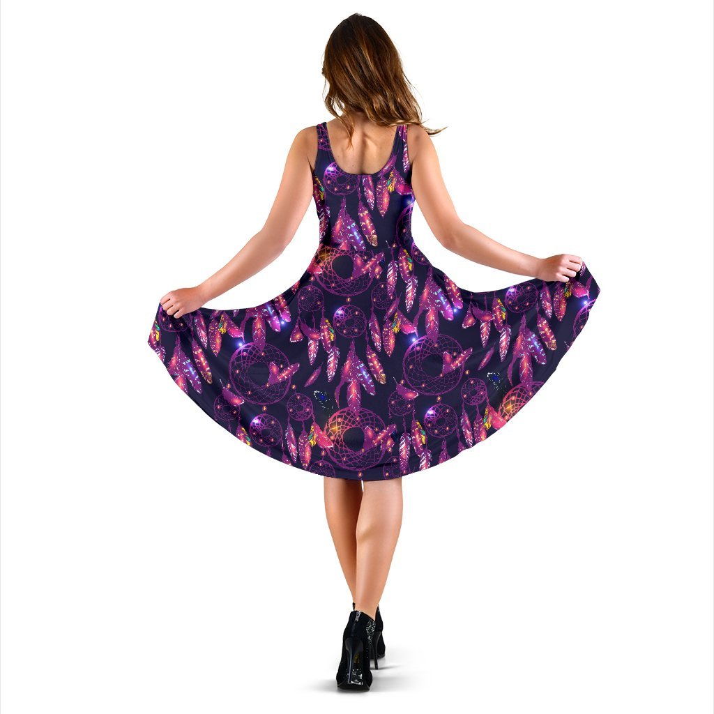 Dream Catcher Neon Sleeveless Dress