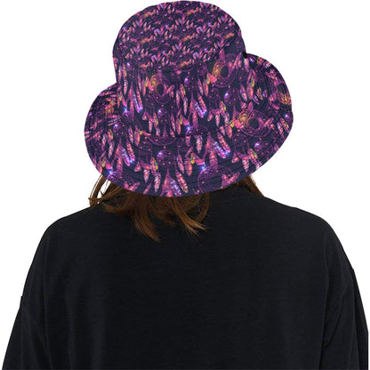 Dream catcher neon Unisex Bucket Hat