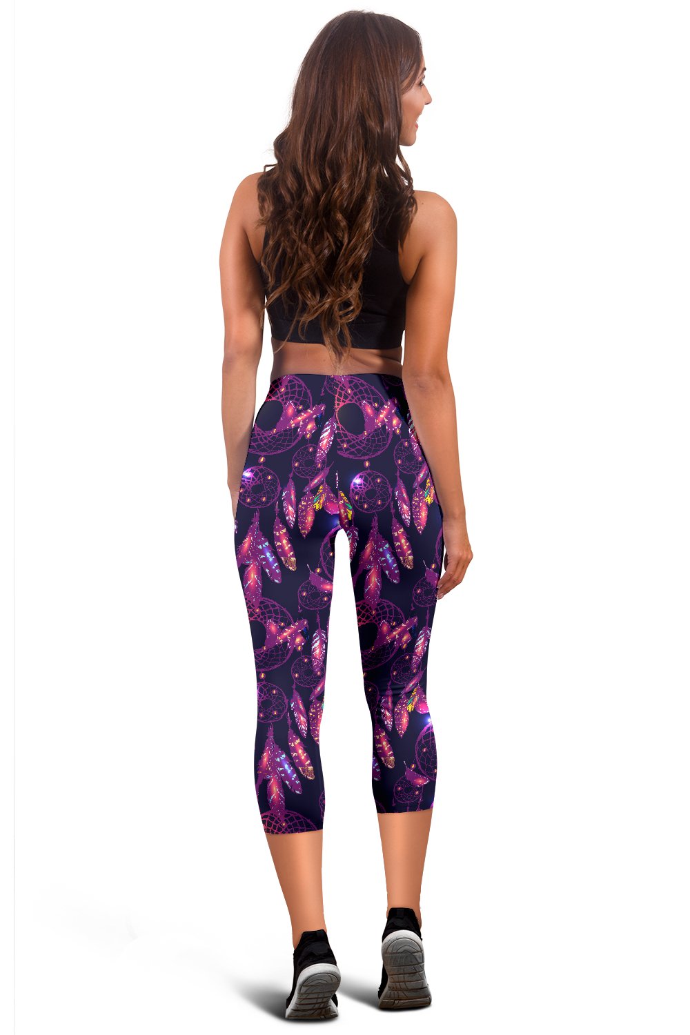 Dream catcher neon Women Capris