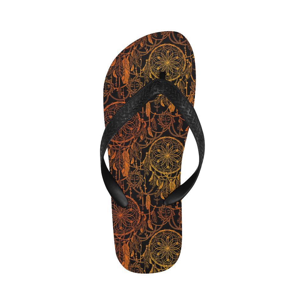 Dream catcher Sun and Moon Flip Flops-JTAMIGO.COM