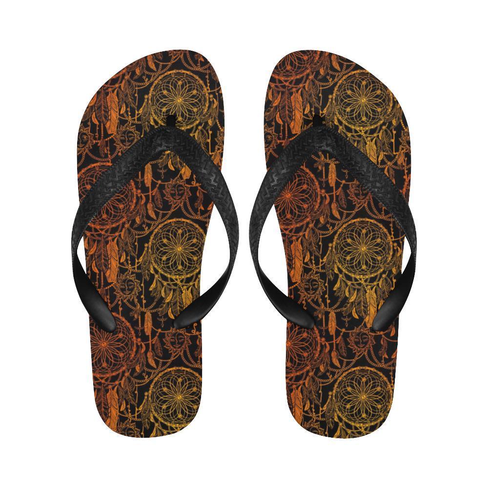 Dream catcher Sun and Moon Flip Flops-JTAMIGO.COM