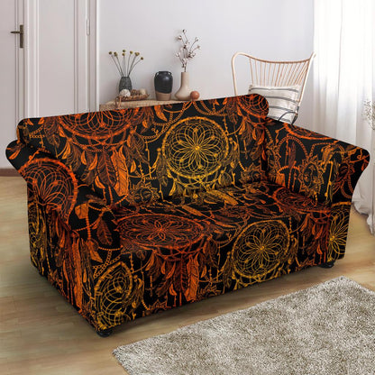 Dream catcher Sun and Moon Loveseat Slipcover-JTAMIGO.COM