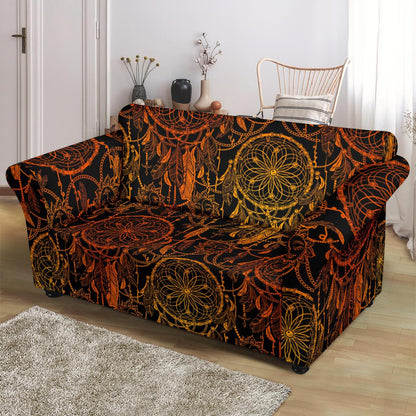 Dream catcher Sun and Moon Loveseat Slipcover-JTAMIGO.COM