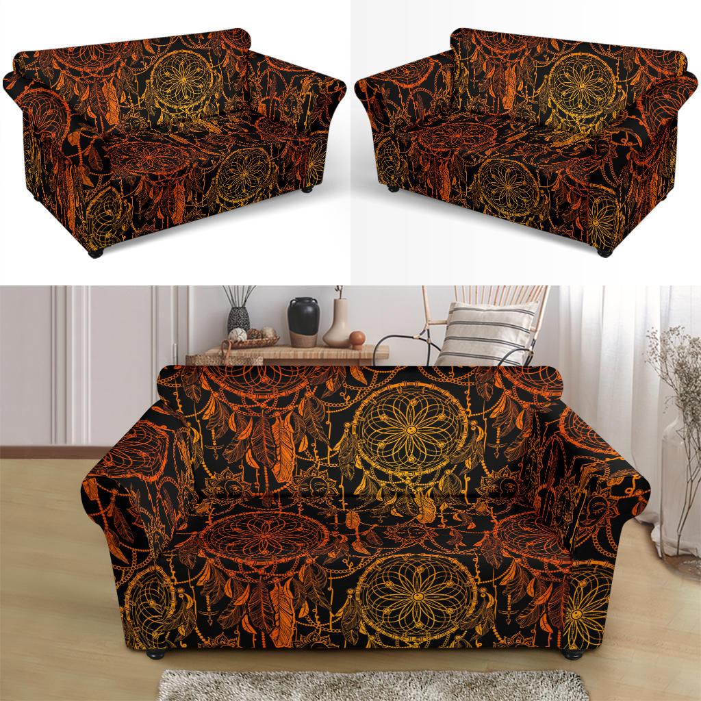 Dream catcher Sun and Moon Loveseat Slipcover-JTAMIGO.COM