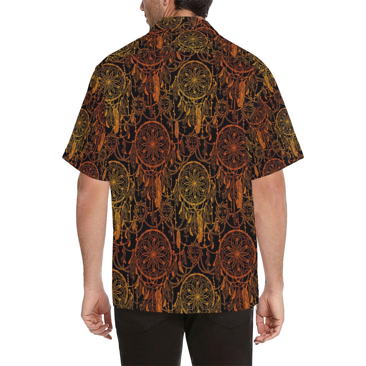 Dream catcher Sun and Moon Men Aloha Hawaiian Shirt