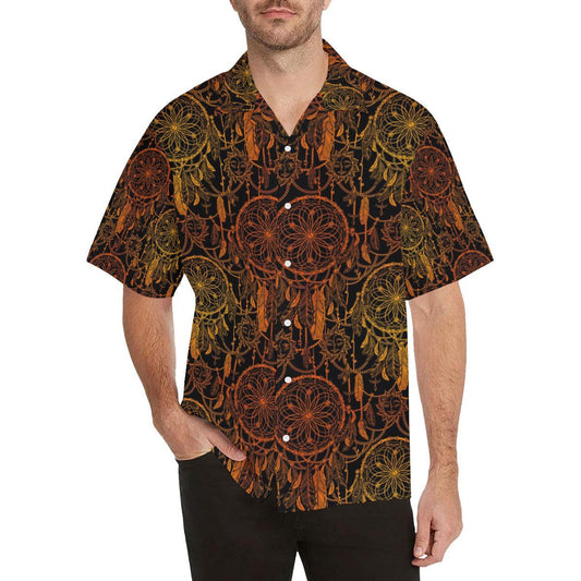 Dream catcher Sun and Moon Men Aloha Hawaiian Shirt