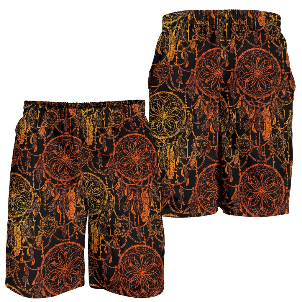 Dream catcher Sun and Moon Mens Shorts-JTAMIGO.COM