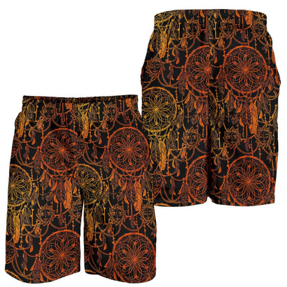 Dream catcher Sun and Moon Mens Shorts-JTAMIGO.COM