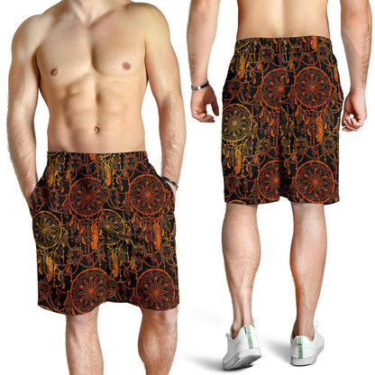 Dream catcher Sun and Moon Mens Shorts-JTAMIGO.COM