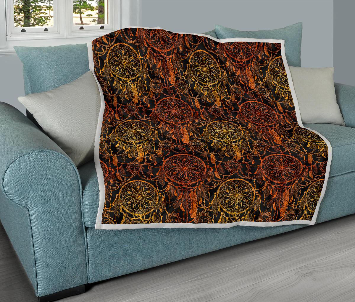 Dream catcher Sun and Moon Premium Quilt-JTAMIGO.COM