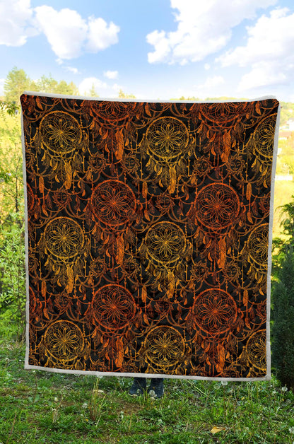 Dream catcher Sun and Moon Premium Quilt-JTAMIGO.COM