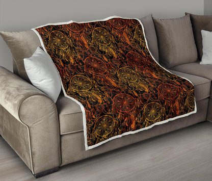 Dream catcher Sun and Moon Premium Quilt-JTAMIGO.COM