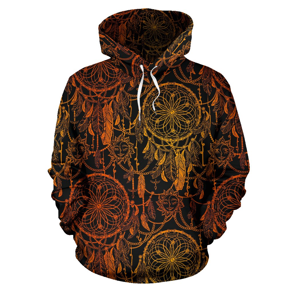 Dream catcher Sun and Moon Pullover Hoodie