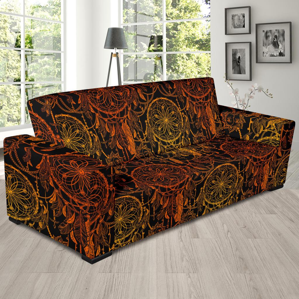 Dream catcher Sun and Moon Sofa Slipcover-JTAMIGO.COM
