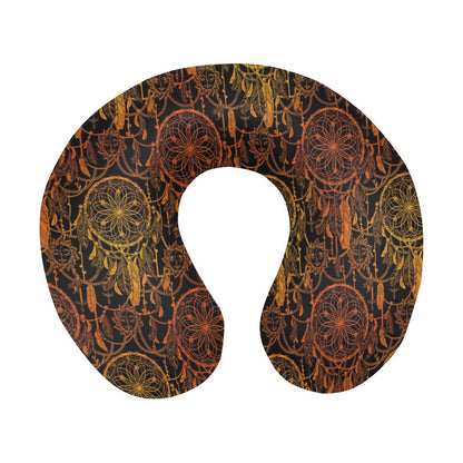 Dream catcher Sun and Moon U-Shaped Travel Neck Pillow-JTAMIGO.COM