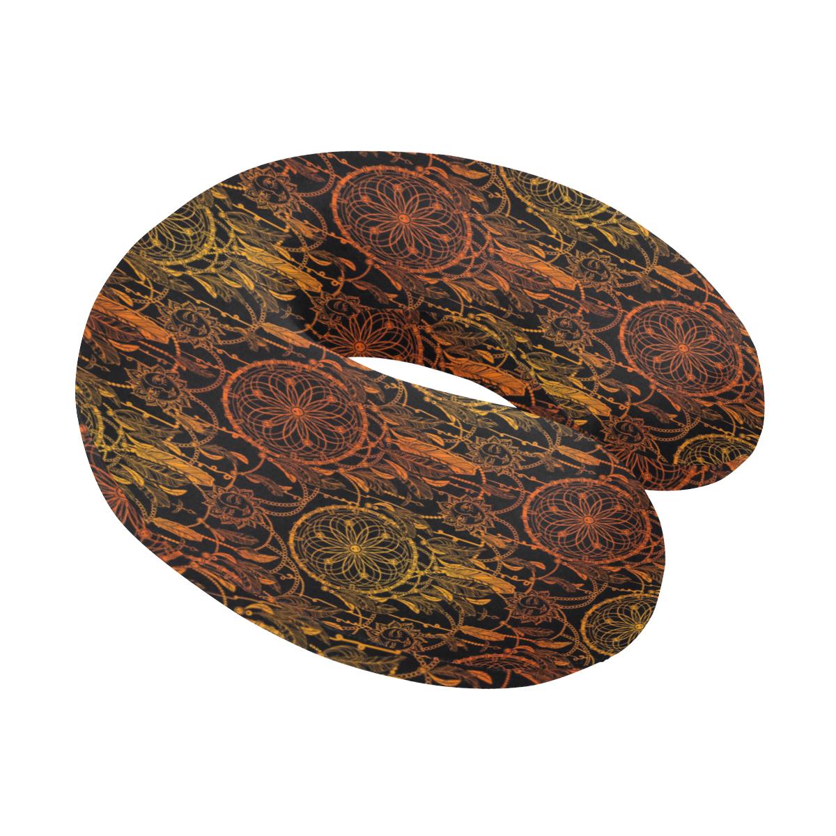 Dream catcher Sun and Moon U-Shaped Travel Neck Pillow-JTAMIGO.COM