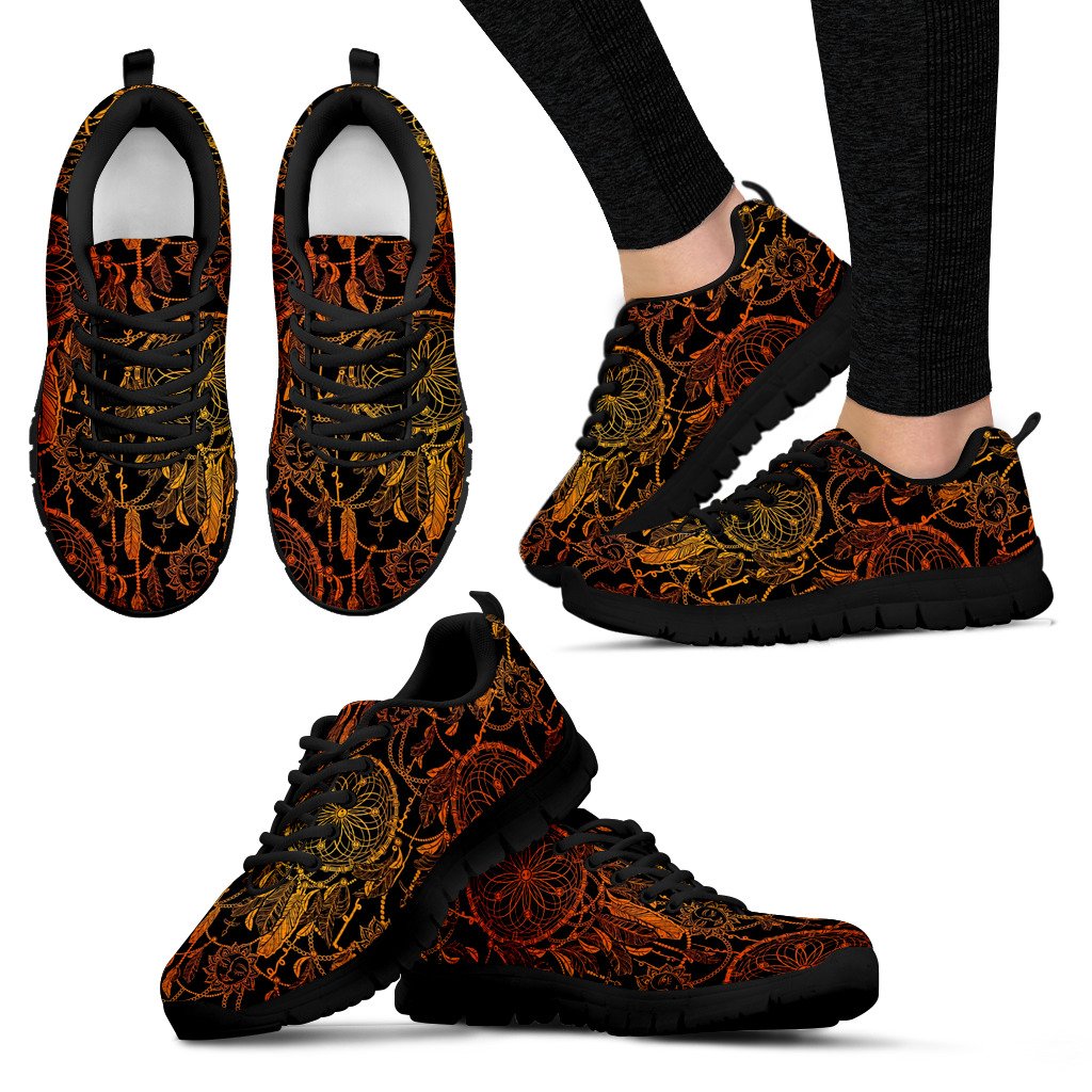 Dream Catcher Sun And Moon Women Sneakers Shoes